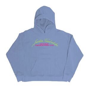 Justin Timberlake The Forget Tomorrow World Tour Merch XL Hoodie Sweatshirt
